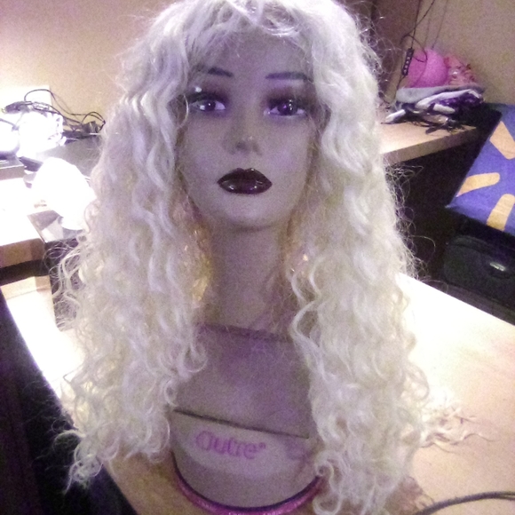 Blonde double dutch braid top knot - Picture 6 of 11